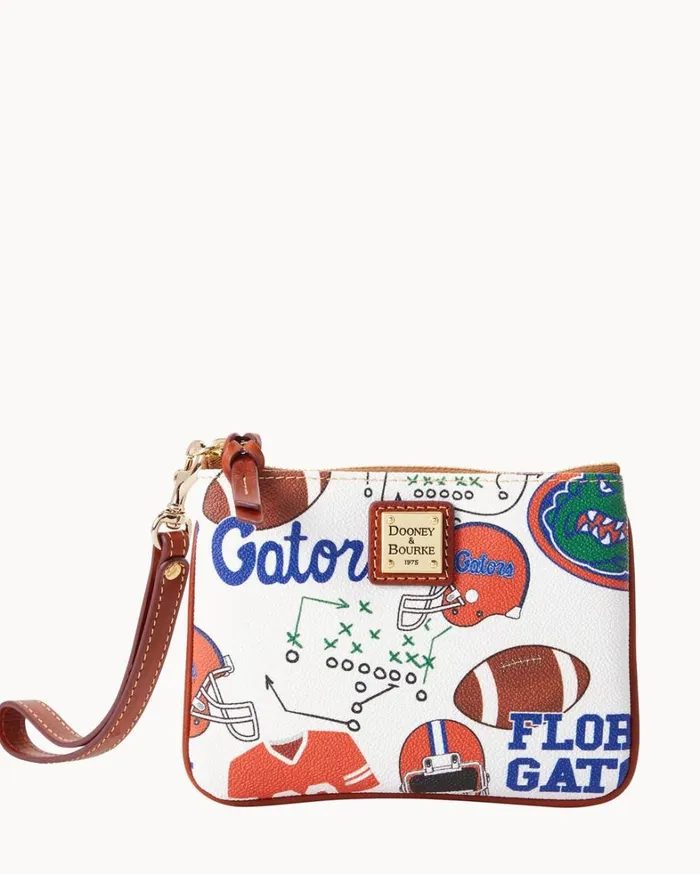 Collegiate University Of Florida Stadium Wristlet U Of Florida Women Dooney and Bourke Wallets Collegiate University Of Florida Stadium Wristlet U Of Florida Women Dooney and Bourke Wallets