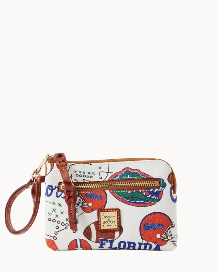 Collegiate University Of Florida Zip Around Wristlet U Of Florida Women Dooney and Bourke Wallets Collegiate University Of Florida Zip Around Wristlet U Of Florida Women Dooney and Bourke Wallets