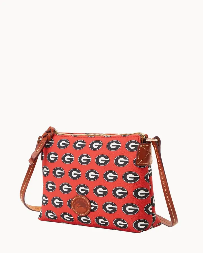 Collegiate University Of Georgia Crossbody Pouchette University Of Georgi Women Dooney and Bourke Crossbodies Collegiate University Of Georgia Crossbody Pouchette University Of Georgi Women Dooney and Bourke Crossbodies