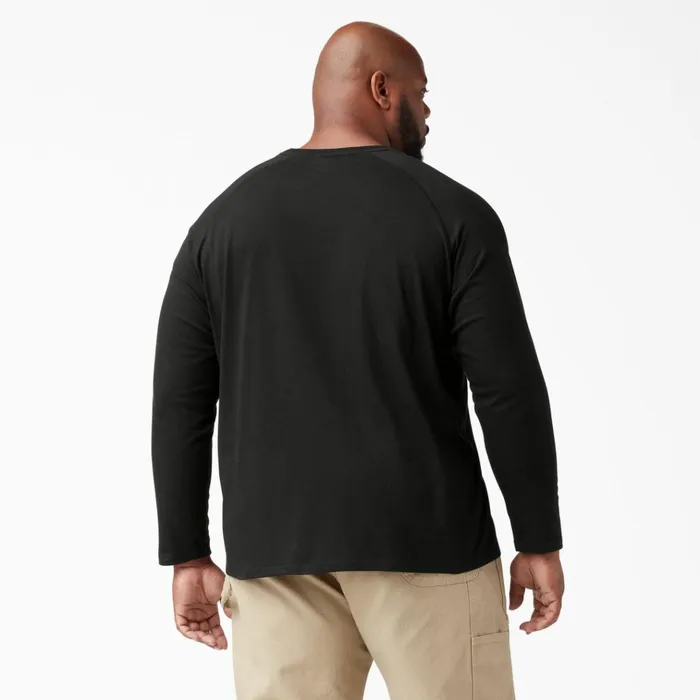 Cooling Long Sleeve Pocket TShirt Black Black bk Men Dickies Long Sleeve Work Shirts Cooling Long Sleeve Pocket TShirt Black Black bk Men Dickies Long Sleeve Work Shirts