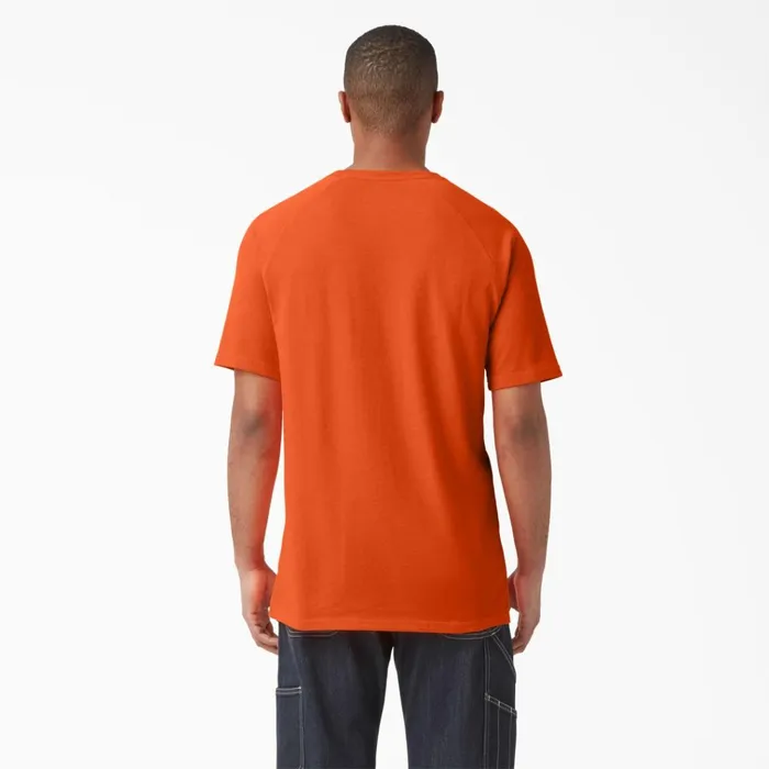 Cooling Short Sleeve Pocket TShirt Bright Orange Bright Orange bod Men Dickies Work Shirts Cooling Short Sleeve Pocket TShirt Bright Orange Bright Orange bod Men Dickies Work Shirts