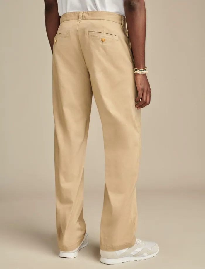 Coolmax Relaxed Straight Fit Chino Twill Men Lucky Brand Pants