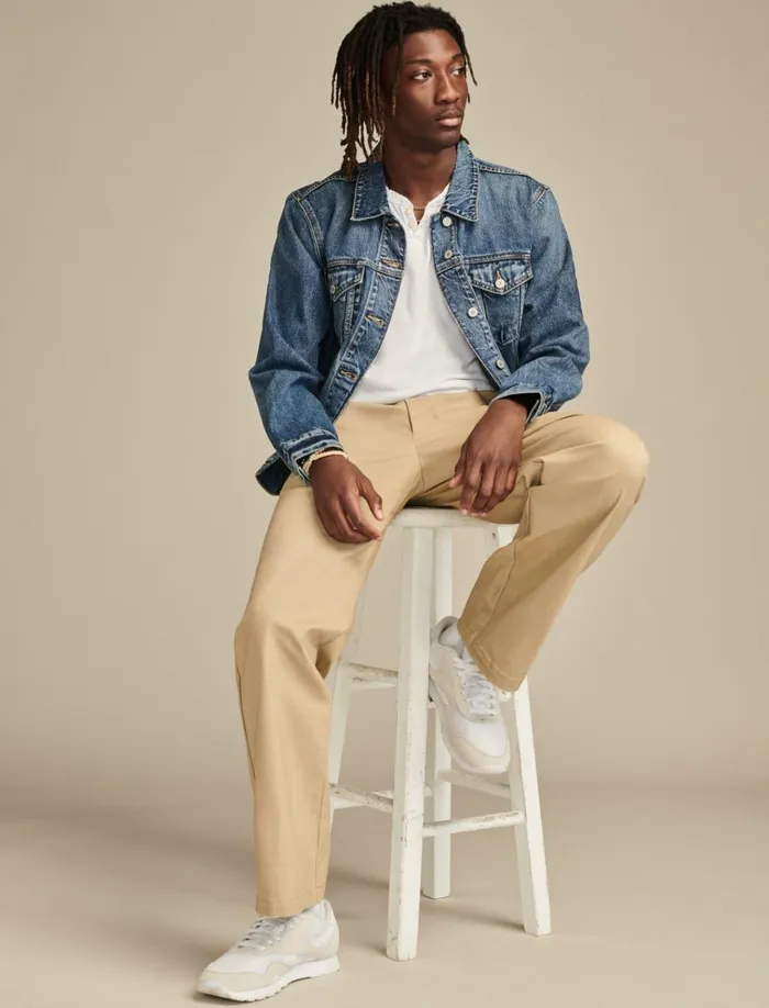 Coolmax Relaxed Straight Fit Chino Twill Men Lucky Brand Pants
