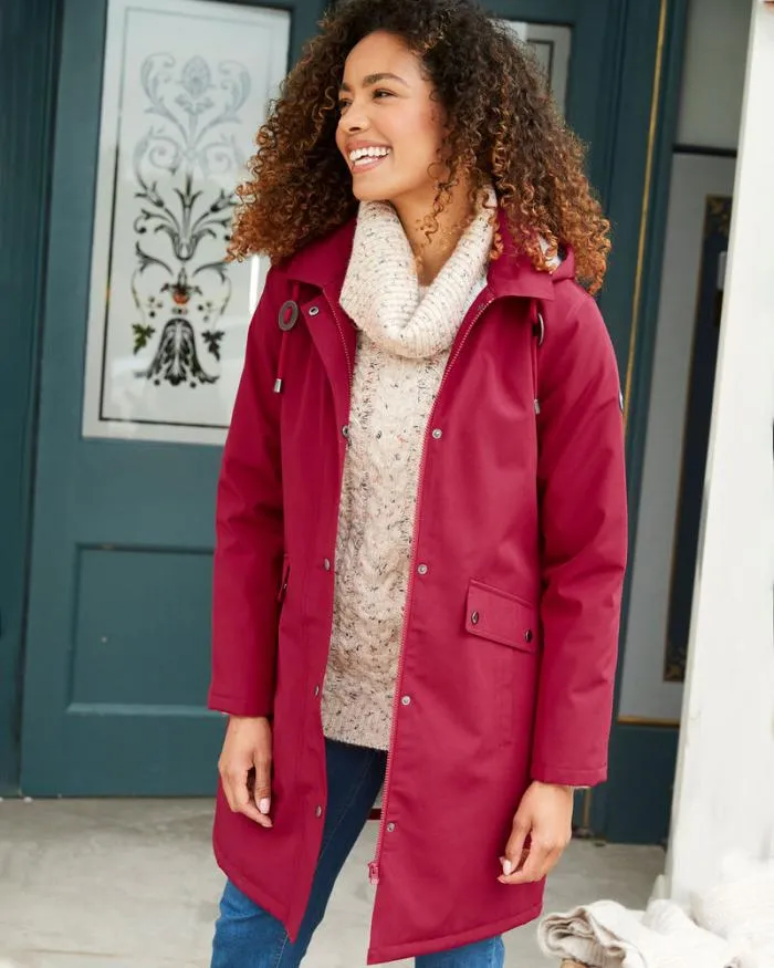 Cotton Traders Coats and Jackets AllWeather Fleece Lined Waterproof Coat 8211 Women Cotton Traders Coats and Jackets AllWeather Fleece Lined Waterproof Coat 8211 Women