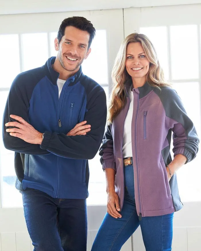 Cotton Traders Coats and Jackets Hillside Fleece Jacket 8211 WomenMenUnisex