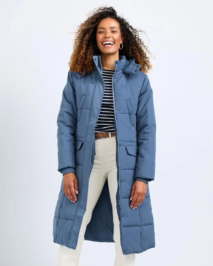 Cotton Traders Coats and Jackets Long Padded Coat 8211 Women
