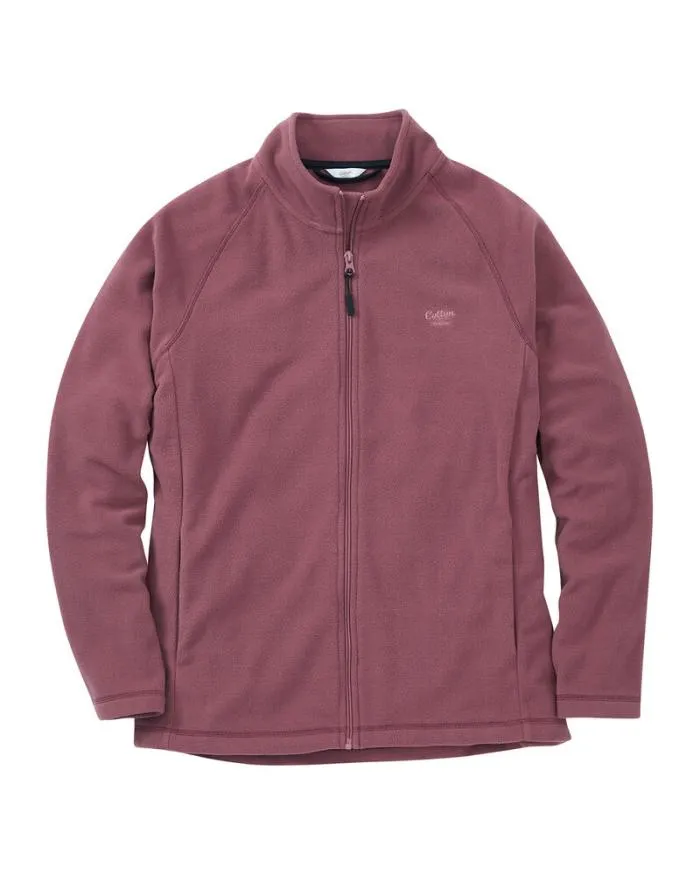 Cotton Traders Coats and Jackets Recycled Microfleece Jacket 8211 WomenMenUnisex
