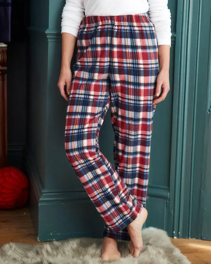 Cotton Traders Fleece Fleece Pyjama Bottoms 8211 WomenMenUnisex