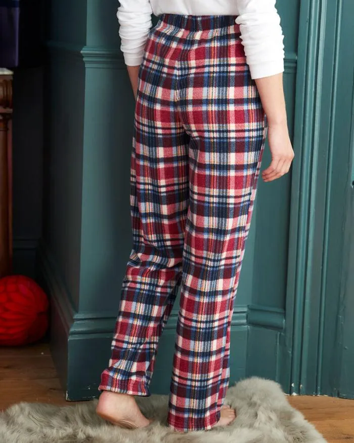 Cotton Traders Fleece Fleece Pyjama Bottoms 8211 WomenMenUnisex