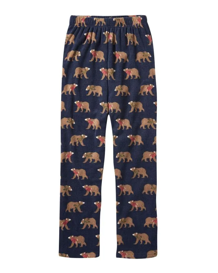 Cotton Traders Fleece Fleece Pyjama Bottoms 8211 WomenMenUnisex