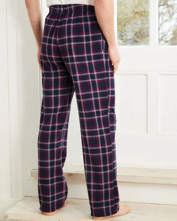 Cotton Traders Fleece Fleece Pyjama Bottoms 8211 WomenMenUnisex