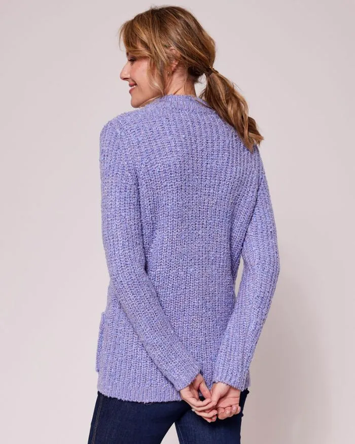Cotton Traders Knitwear Fleck Zip Cardigan 8211 Women