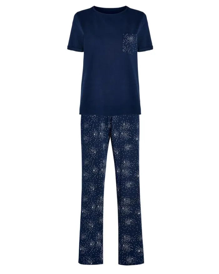 Cotton Traders Nightwear Jersey Pyjama Set 8211 Women