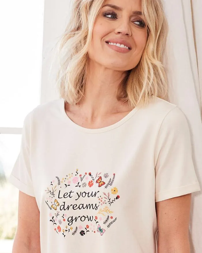 Cotton Traders Nightwear Jersey Pyjama Set 8211 Women