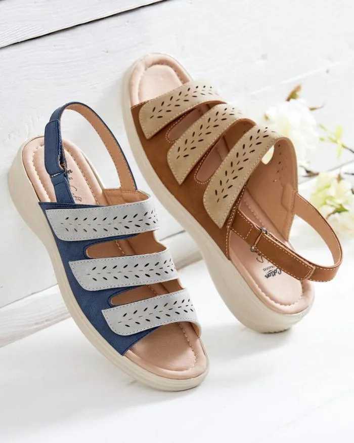 Cotton Traders Sandals Soft Step Adjustable Sandals 8211 Women