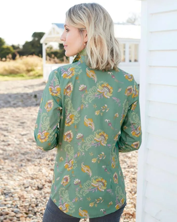 Cotton Traders Shirts and Blouses Wrinkle Free Long Sleeve Shirt 8211 Women