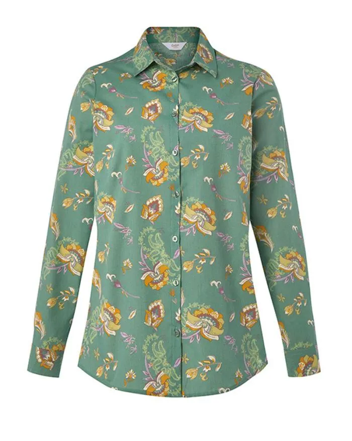 Cotton Traders Shirts and Blouses Wrinkle Free Long Sleeve Shirt 8211 Women