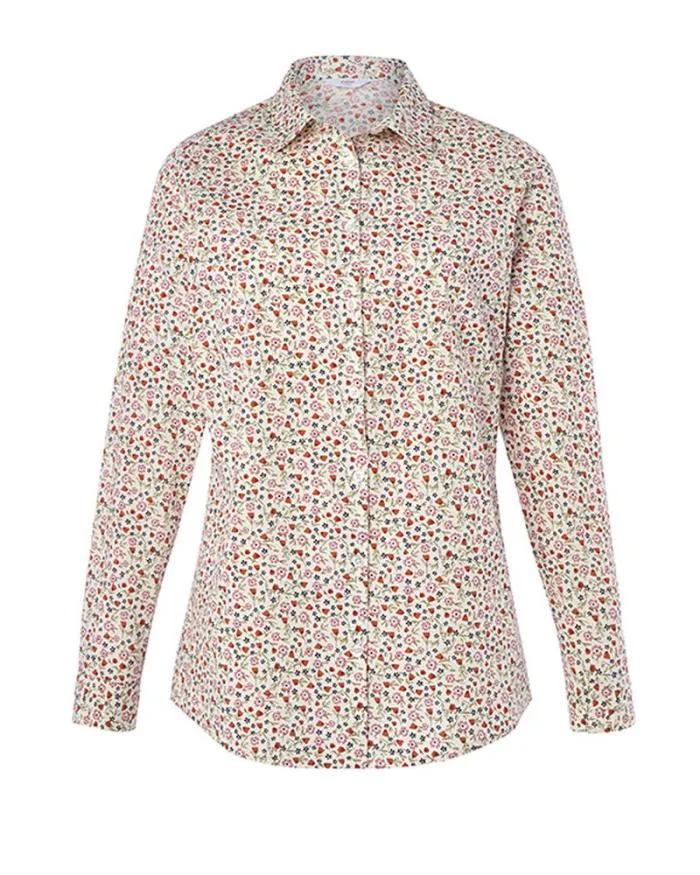 Cotton Traders Shirts and Blouses Wrinkle Free Long Sleeve Shirt 8211 Women