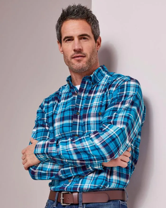 Cotton Traders Shirts Flannel Check Shirt 8211 Men