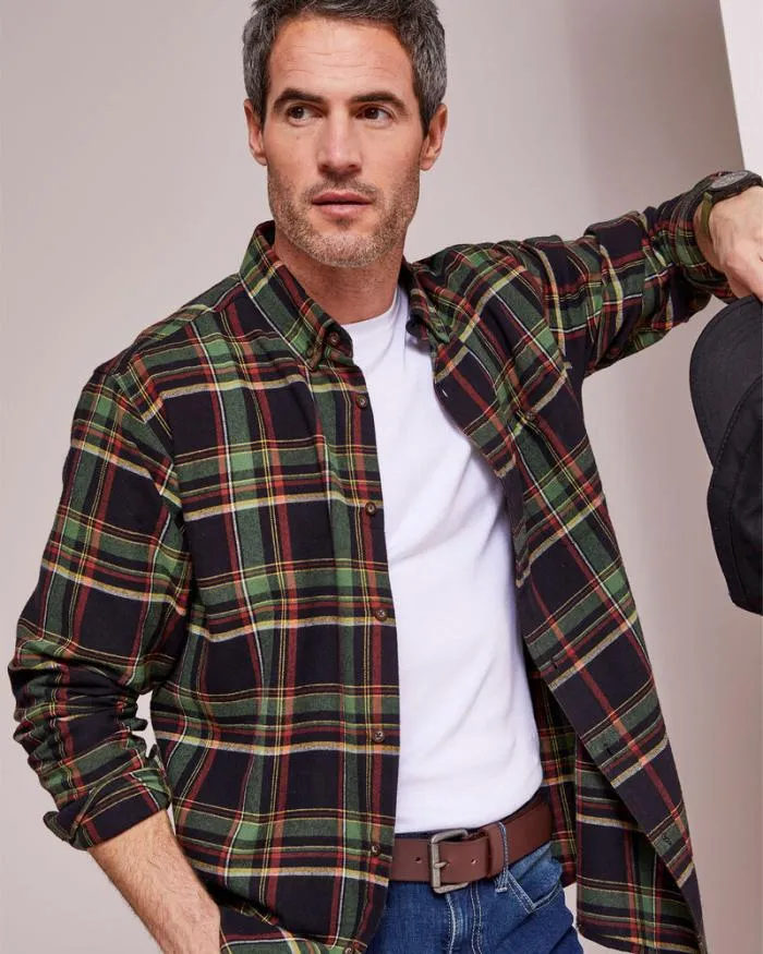 Cotton Traders Shirts Flannel Check Shirt 8211 Men