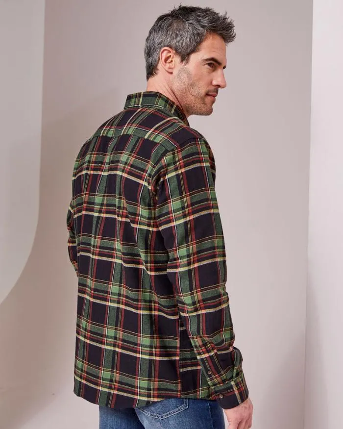 Cotton Traders Shirts Flannel Check Shirt 8211 Men