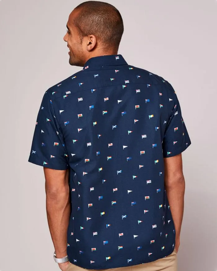 Cotton Traders Shirts Supporters Short Sleeve Soft Touch Shirt 8211 Men