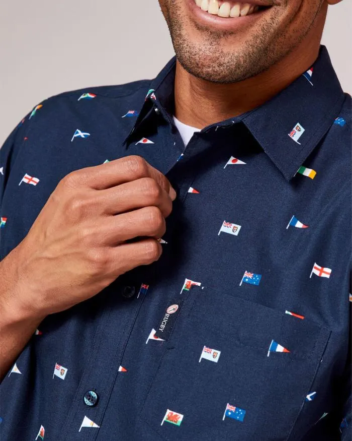 Cotton Traders Shirts Supporters Short Sleeve Soft Touch Shirt 8211 Men