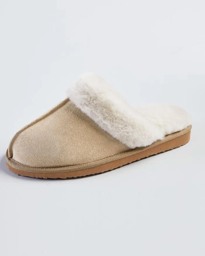 Cotton Traders Slippers Suede Mule Slippers 8211 Women