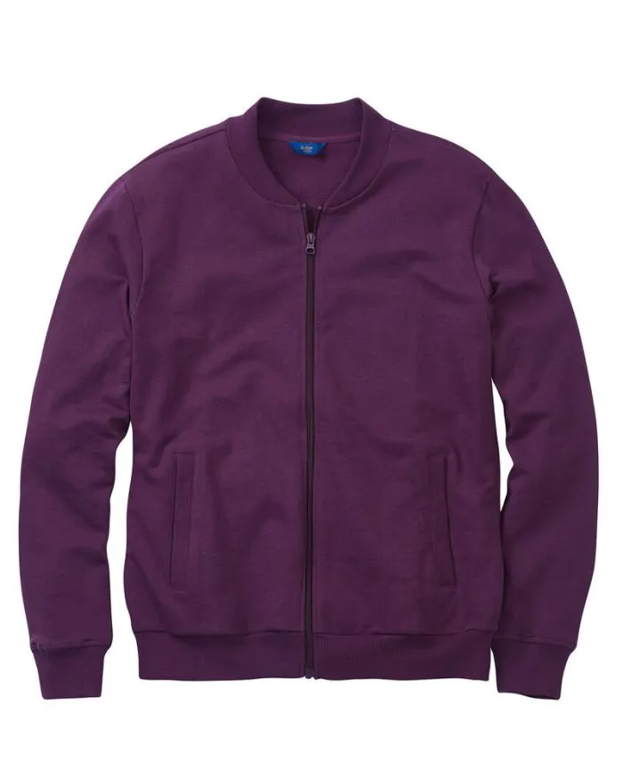 Cotton Traders Tops and TShirts Cotton ZipThrough Top 8211 WomenMenUnisex