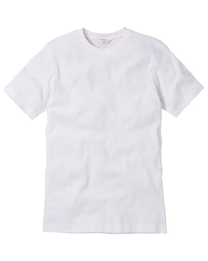 Cotton Traders Tops and TShirts Short Sleeve Crew Neck Base Layer Top 8211 WomenMenUnisex