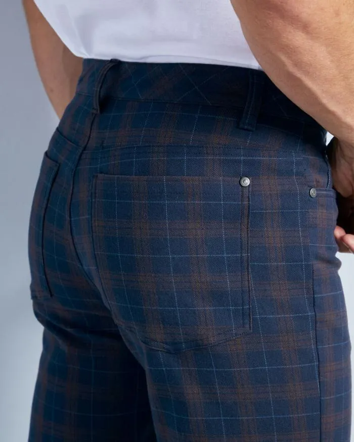 Cotton Traders Trousers Check Stretch Jeans 8211 Men