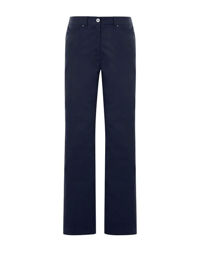 Cotton Traders Trousers Classic StraightLeg Chino Trousers 8211 Women