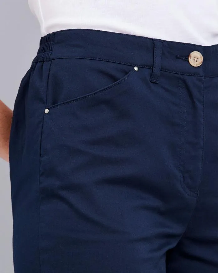 Cotton Traders Trousers Classic StraightLeg Chino Trousers 8211 Women
