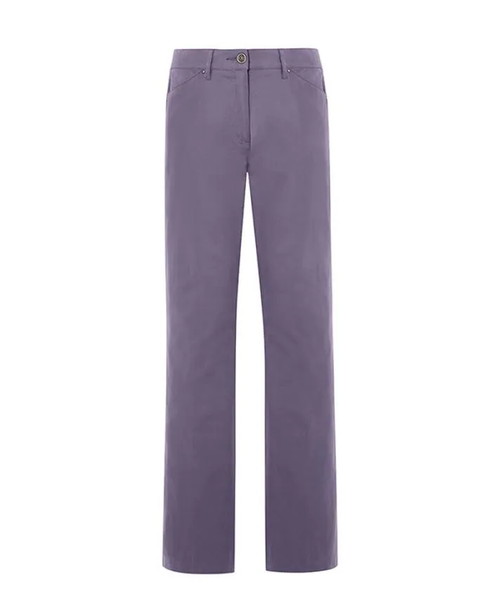 Cotton Traders Trousers Classic StraightLeg Chino Trousers 8211 Women
