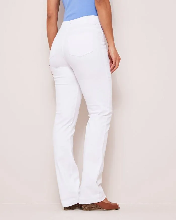 Cotton Traders Trousers Magic Comfort Twill Jeans 8211 Women