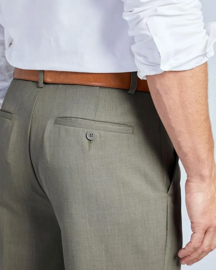 Cotton Traders Trousers Pleat Front Supreme Trousers 8211 Men