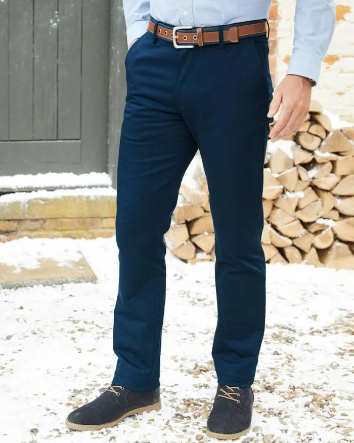 Cotton Traders Trousers Stretch Chino Trousers 8211 Men