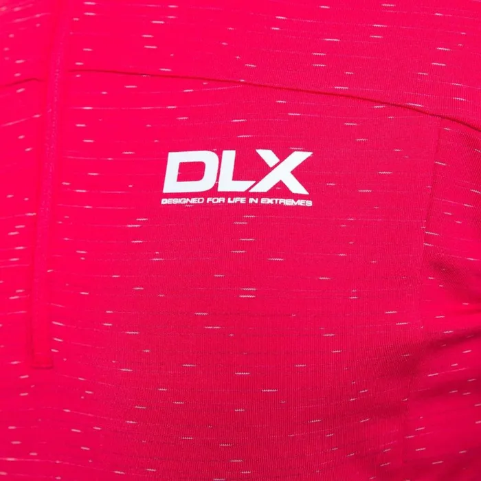 Cristina DLX 12 Zip Long Sleeve Active Top Raspberry Women Trespass Gym and Sports Tops Cristina DLX 12 Zip Long Sleeve Active Top Raspberry Women Trespass Gym and Sports Tops