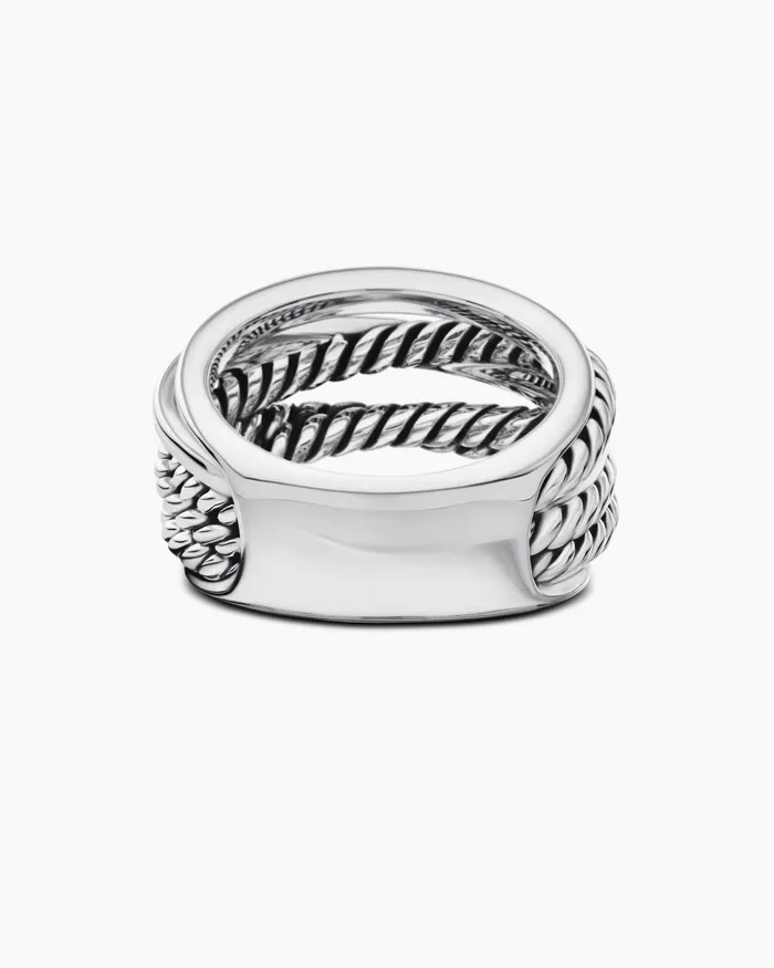 Crossover Ring In Sterling Silver 147mm Women David Yurman Statement Crossover Ring In Sterling Silver 147mm Women David Yurman Statement