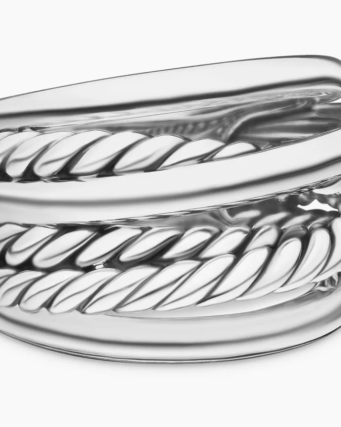 Crossover Ring In Sterling Silver 147mm Women David Yurman Statement Crossover Ring In Sterling Silver 147mm Women David Yurman Statement