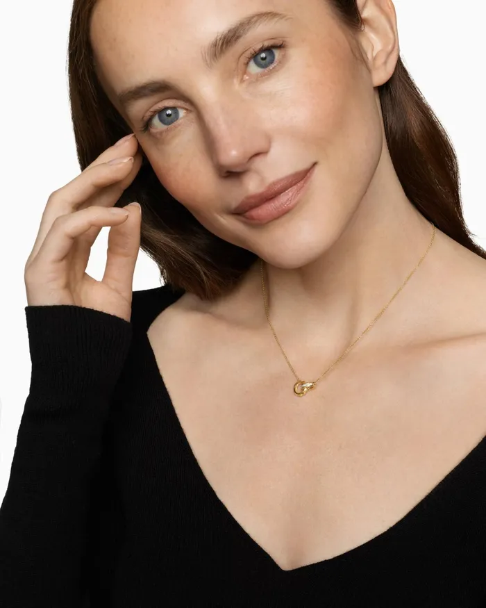 Crossover Trio Chain Necklace In 18K Yellow Gold With Diamonds 185mm Women David Yurman Chain Crossover Trio Chain Necklace In 18K Yellow Gold With Diamonds 185mm Women David Yurman Chain