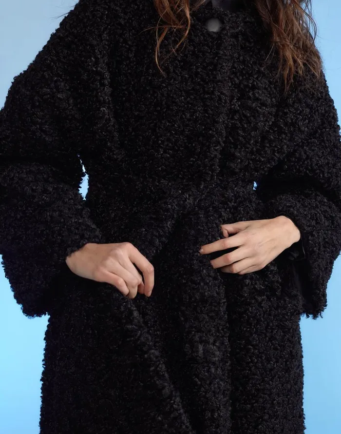 Cynthia Rowley Faux Fur Long Coat Women Jackets and Coats Cynthia Rowley Faux Fur Long Coat Women Jackets and Coats