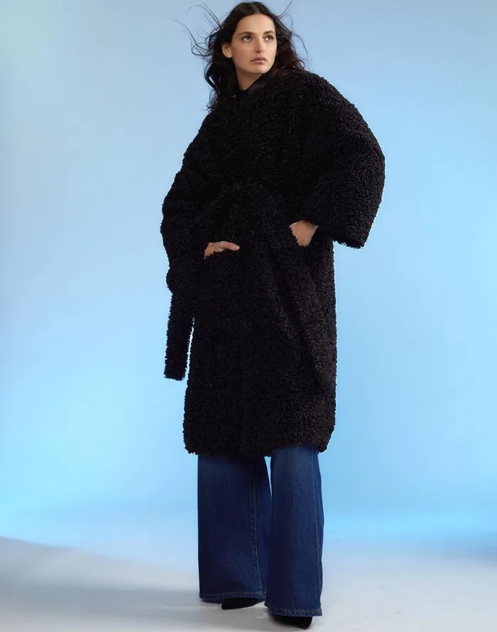 Cynthia Rowley Faux Fur Long Coat Women Jackets and Coats Cynthia Rowley Faux Fur Long Coat Women Jackets and Coats
