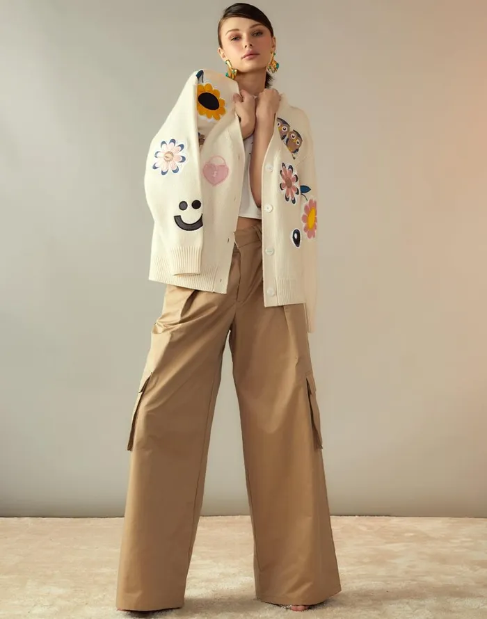 Cynthia Rowley Marbella Cotton Cargo Pant Women Bottoms Cynthia Rowley Marbella Cotton Cargo Pant Women Bottoms