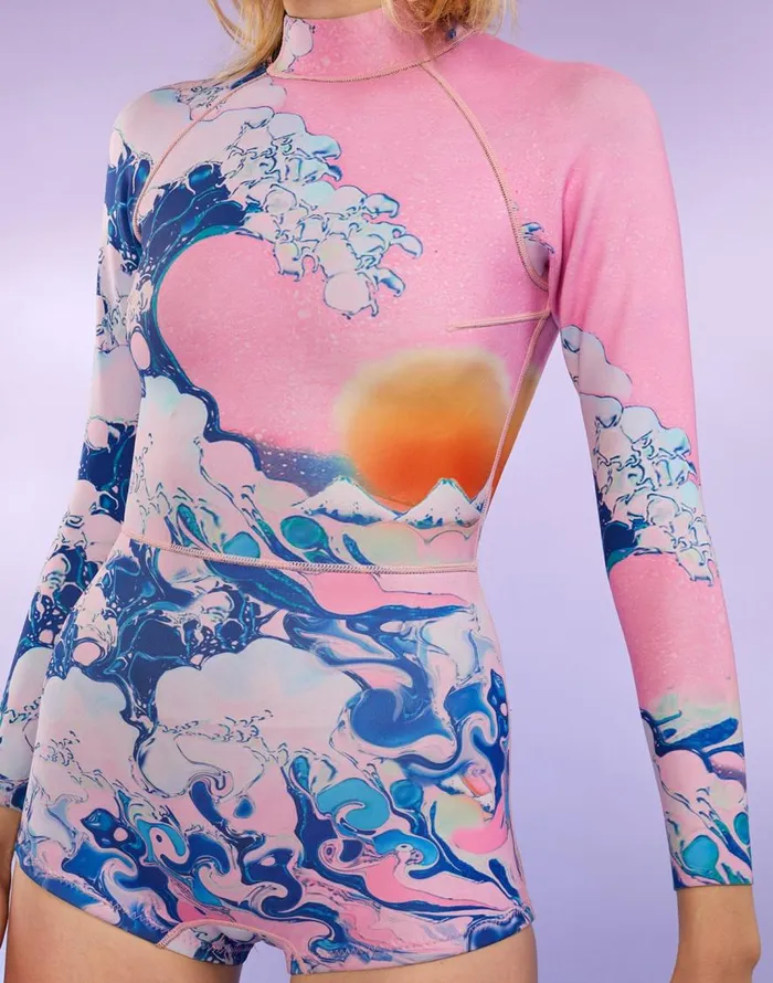 Cynthia Rowley Wave Wetsuit Women Surf and Swim Cynthia Rowley Wave Wetsuit Women Surf and Swim