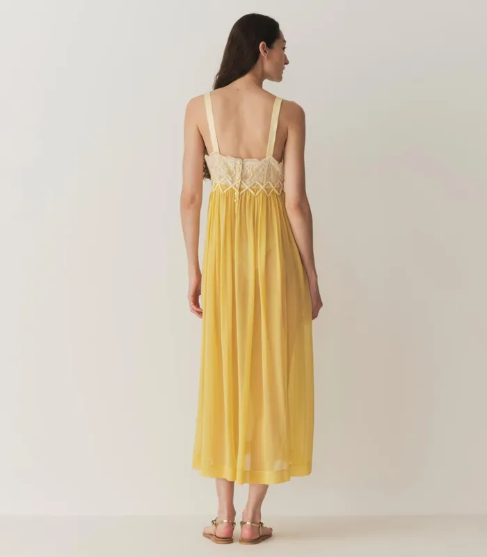 DEN Dresses Women Analia Dress Dandelion Yellow