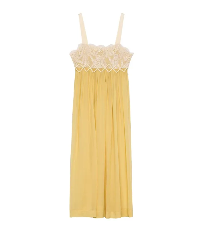 DEN Dresses Women Analia Dress Dandelion Yellow