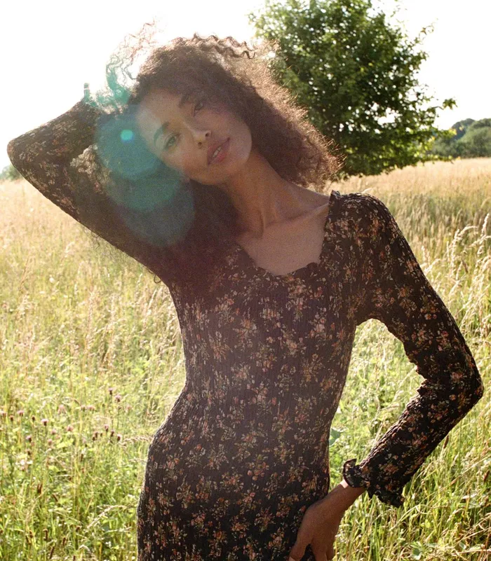 DEN Dresses Women Roselia Dress Foxglove Floral DEN Dresses Women Roselia Dress Foxglove Floral