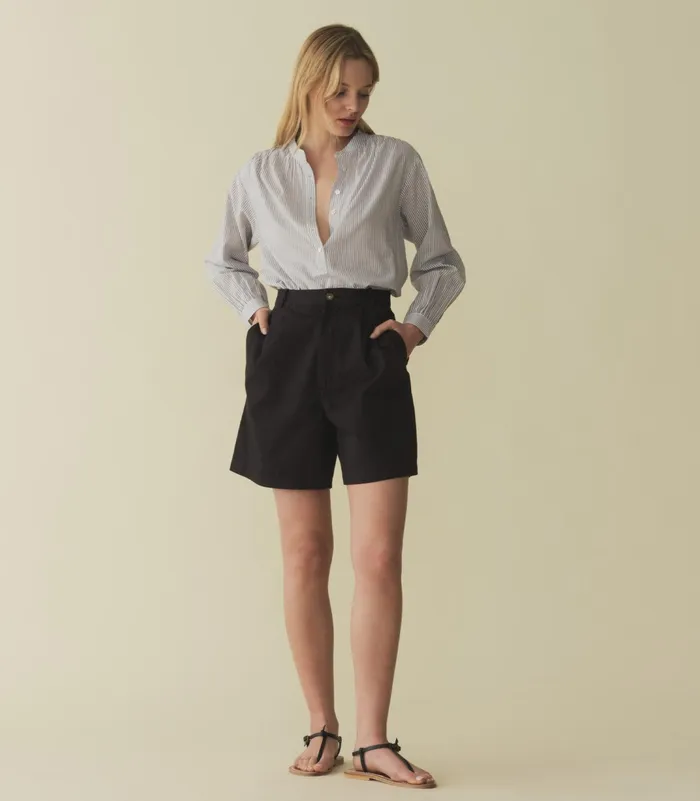 DEN Pants and Shorts Women Danette Short Black DEN Pants and Shorts Women Danette Short Black