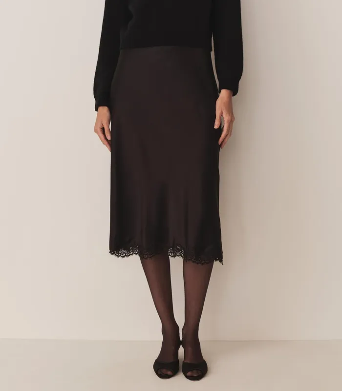 DEN Skirts Women Elowena Skirt Black DEN Skirts Women Elowena Skirt Black